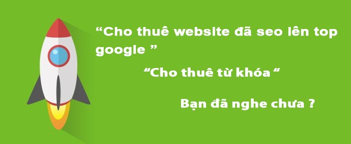 Thuê từ khóa website đã seo top