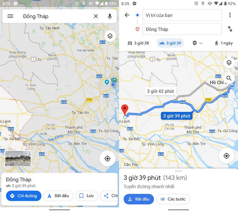 Cách ghim vị trí trên google maps từ thiết bị di động