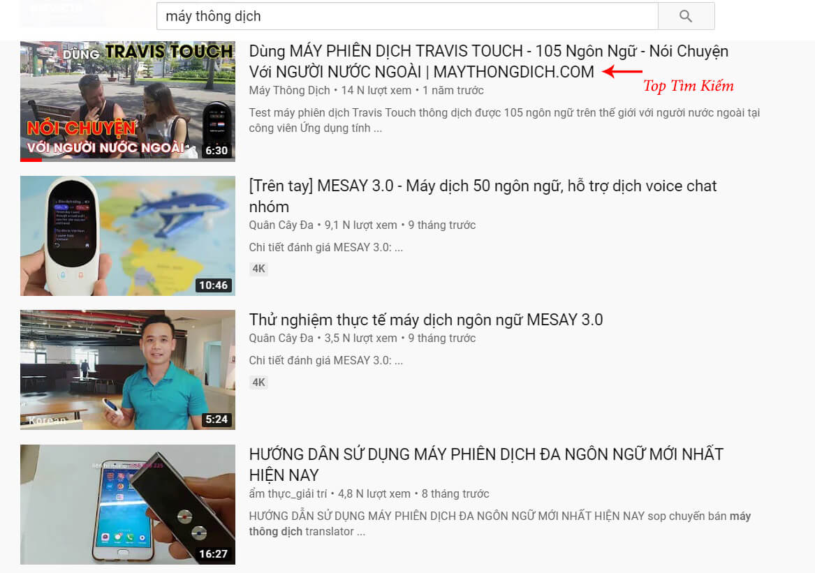 Hướng dẫn đưa video lên top Youtube