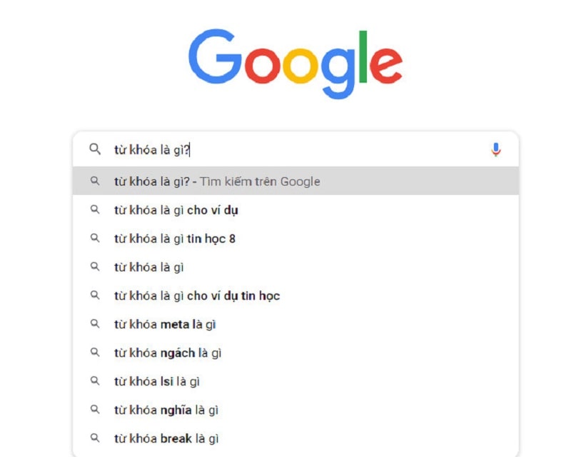 Nhóm các từ khoá tương tự