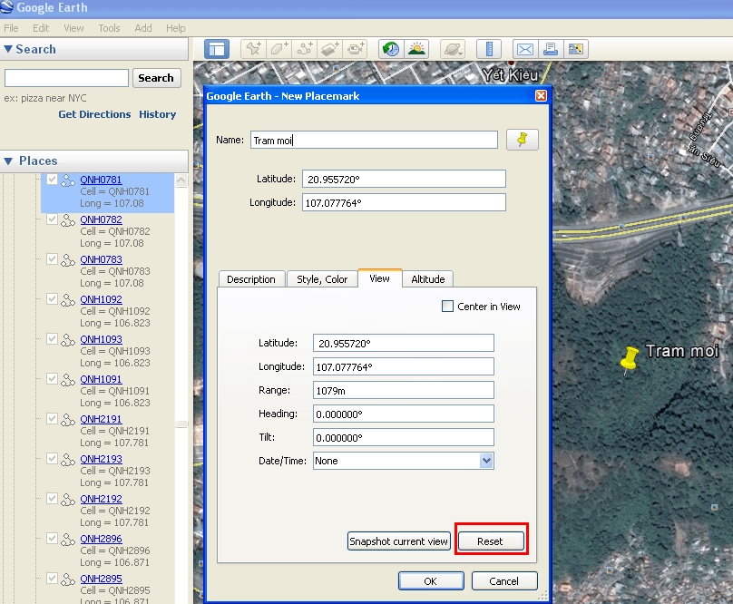 Cách sử dụng Google Earth trên máy tính